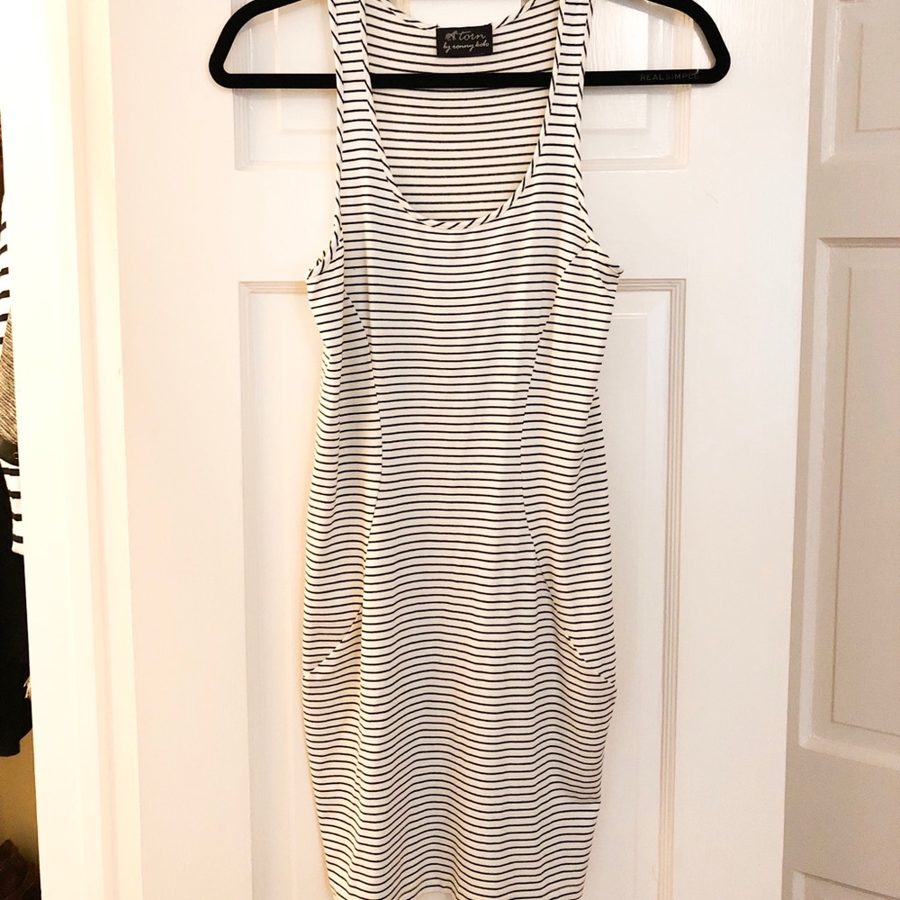 NWT - Torn by Ronny Kobo Mini Tank Dress - S